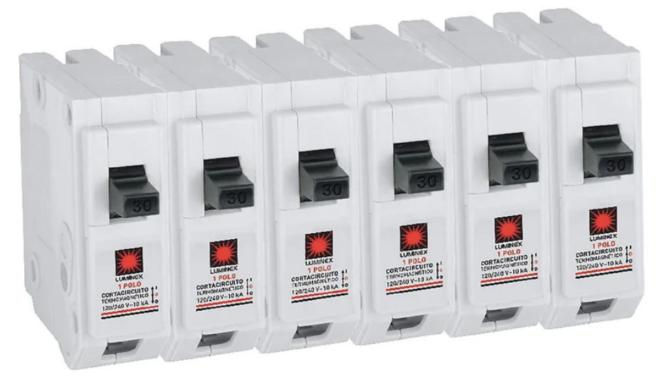 Taco 1 Polo 30Amp Enchufe Propack 6Und