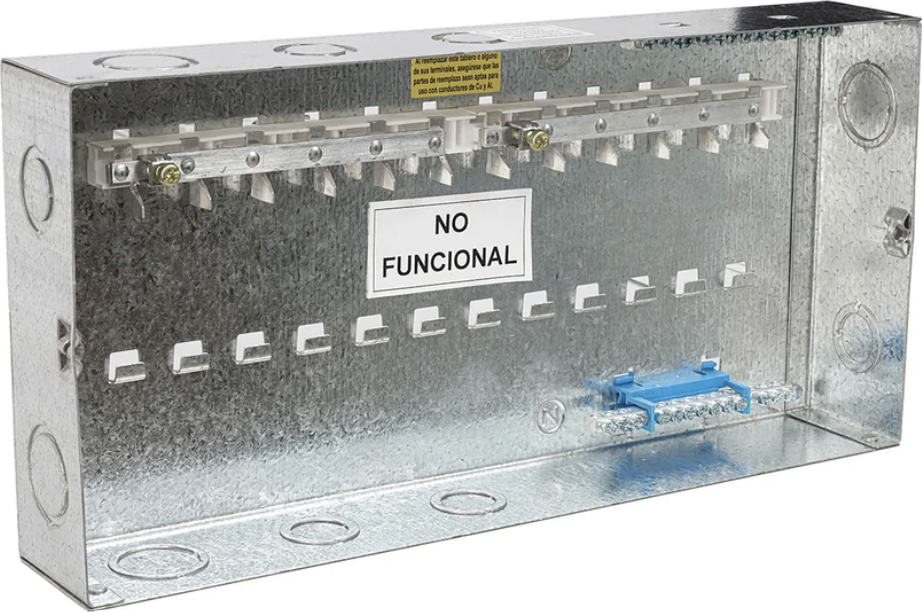 Tablero Bifásico 50A 12C